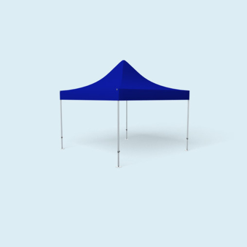 Faltpavillon Premium, 3 x 3 m, blau