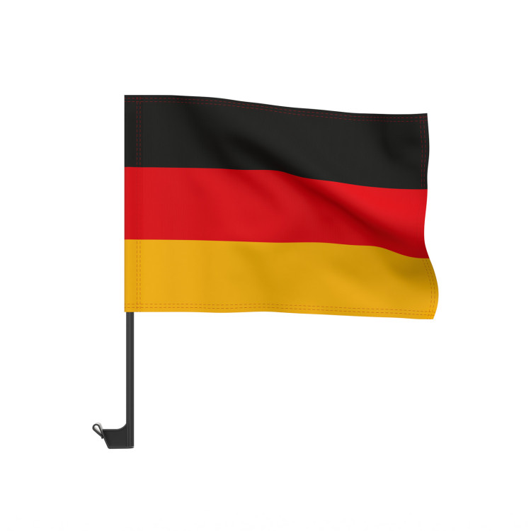 6er Set Flaggen mit Holzstab 30 x 45 cm Deutschlandfahnen
