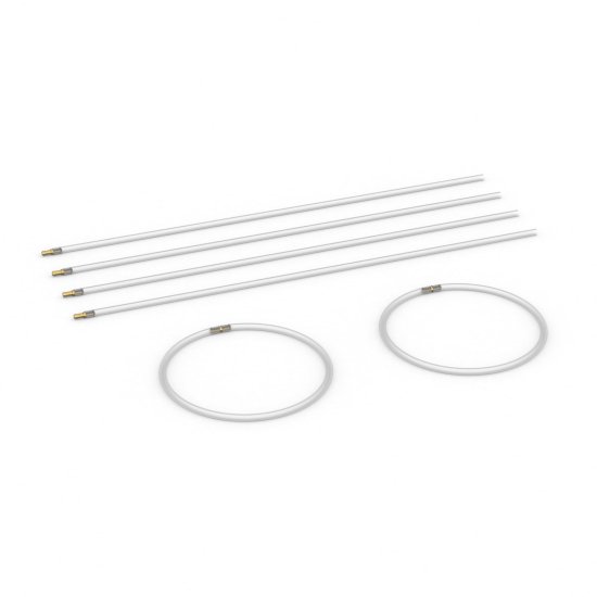 Fahnenführungsringe, universal, 6er-Set