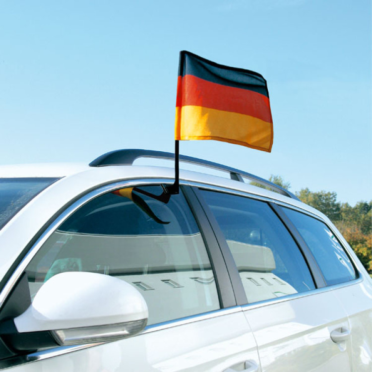Autofenster Deutschland flagge mit sticker in Nordrhein-Westfalen -  Aldenhoven
