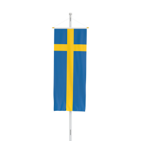Schweden Flagge Bannerfahne