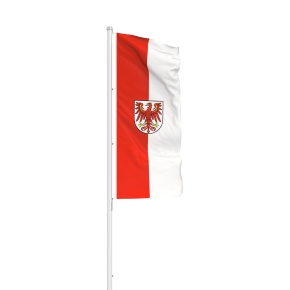 Brandenburg Flagge Hochformat