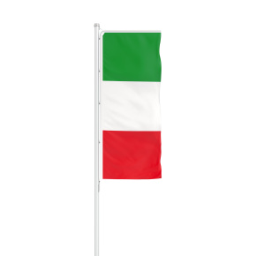 Italien Flagge Hochformat mit Presenter Basic