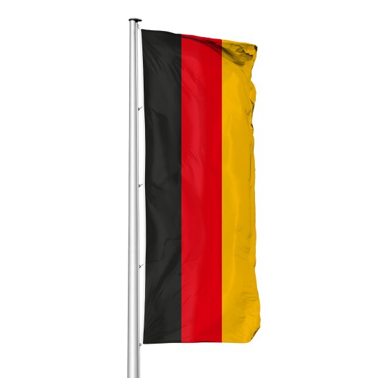 Nationalflagge Hochformat