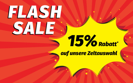 Flash Sale Zelte